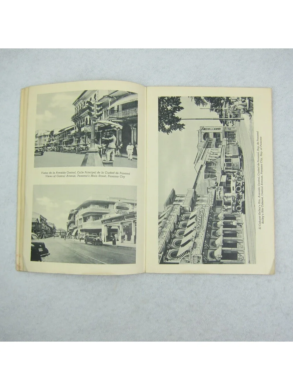 Republic of Panama and the Canal Zone: Complete Picture Guide Book Vintage 1940